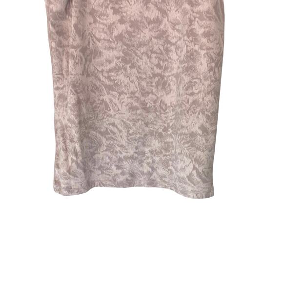 Athleta Frosted Floral Velvety Pink Workout Athletic Scoop Tank Top Size Large - Picture 6 of 10